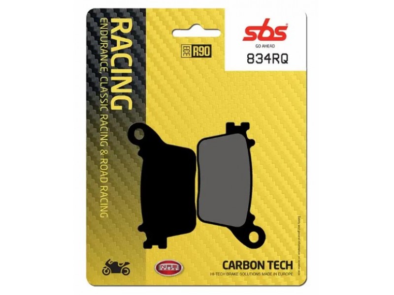 Гальмівні колодки SBS Racing Brake Pads, Carbon Tech 834RQ